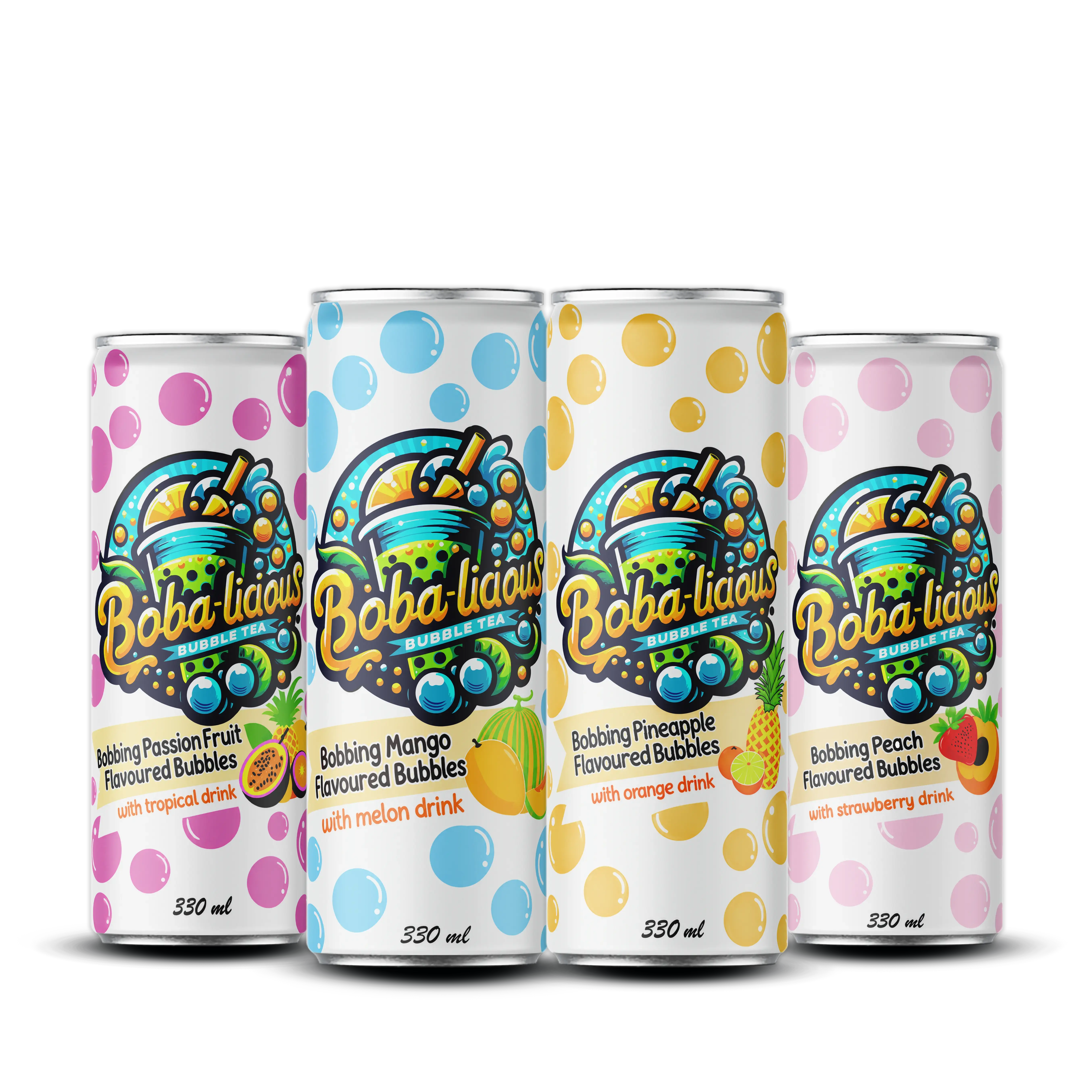 Bobalicious 330ml Cans